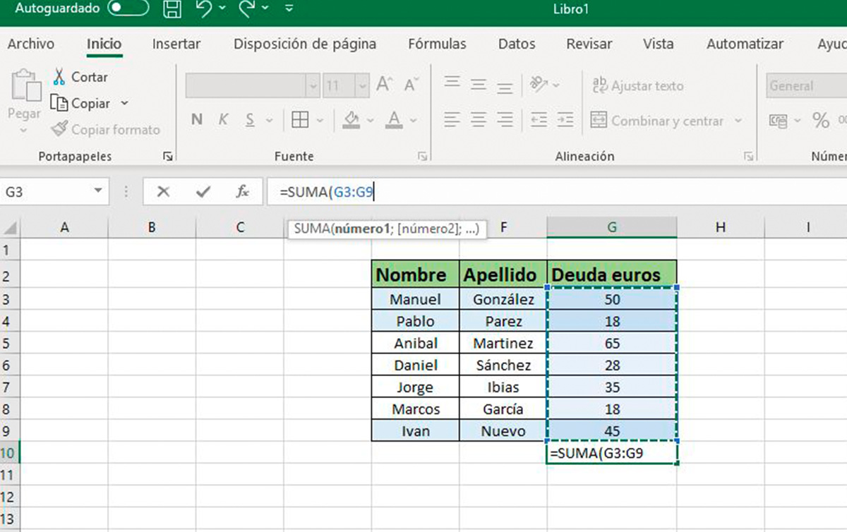 Cómo hacer una hoja de cálculo en Excel paso a paso