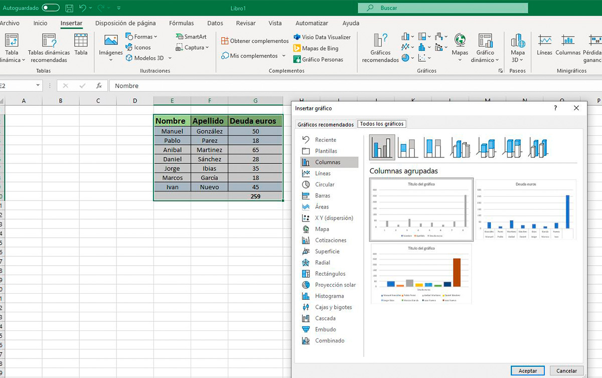 Cómo hacer una hoja de cálculo en Excel paso a paso