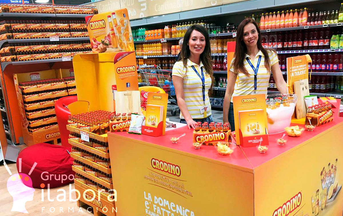 Trabaja como promotor en punto de venta